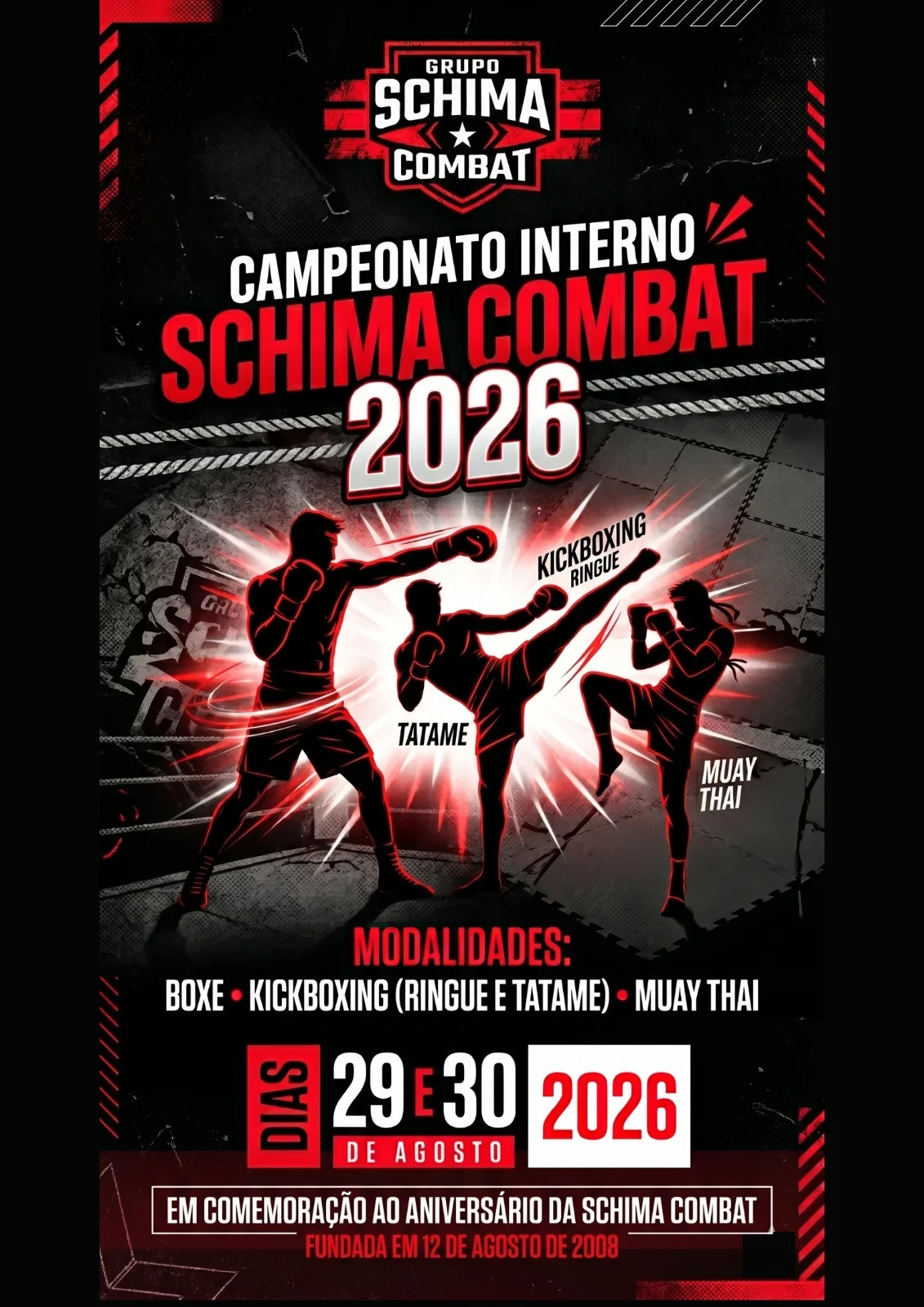 Cartaz do Campeonato Interno 2026