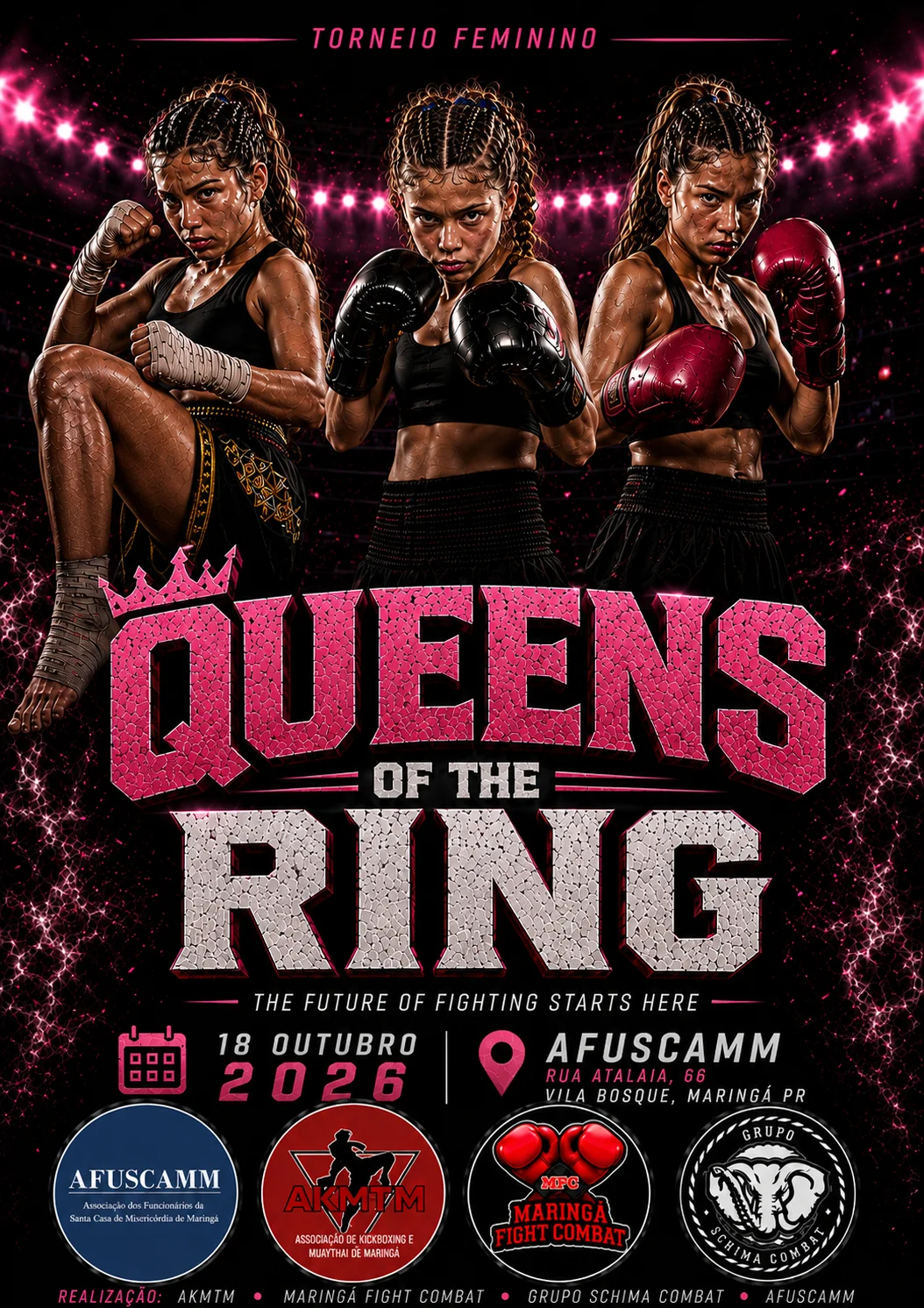 Cartaz do Queens of the Ring